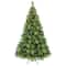 7.5ft. Pre-Lit Adirondack Artificial Christmas Tree, Multicolor LED Lights